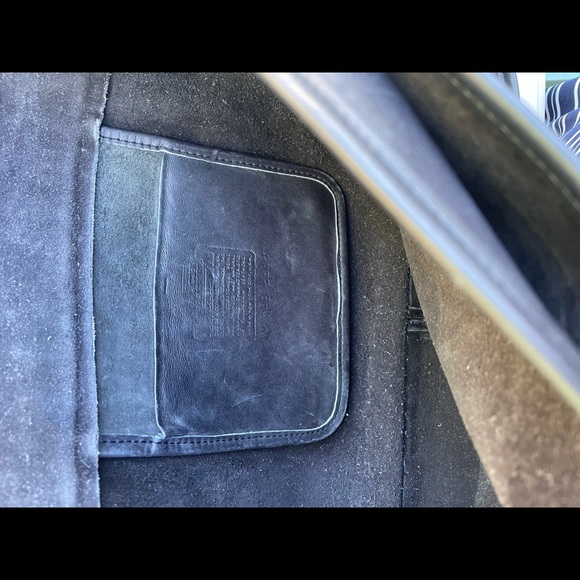 Vintage Coach  Black Briefcase Flap Messenger Bag - Picture 12 of 12